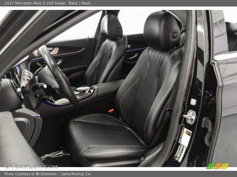 Black / Black 2017 Mercedes-Benz E 300 Sedan