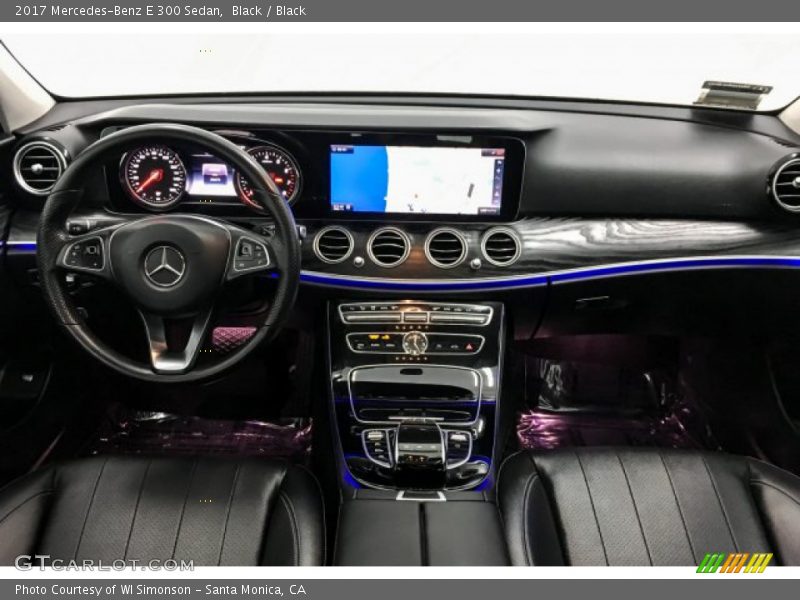 Black / Black 2017 Mercedes-Benz E 300 Sedan