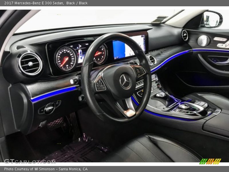 Black / Black 2017 Mercedes-Benz E 300 Sedan