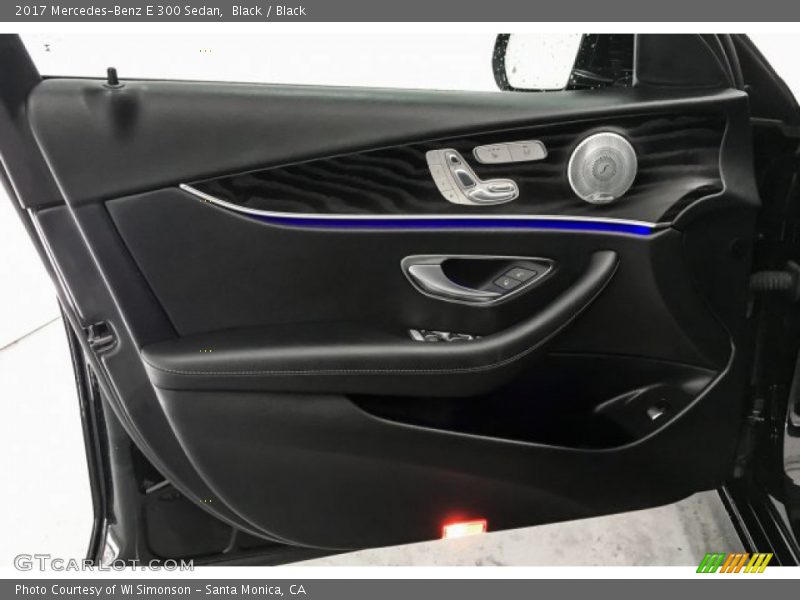 Black / Black 2017 Mercedes-Benz E 300 Sedan