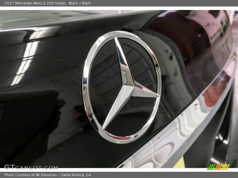 Black / Black 2017 Mercedes-Benz E 300 Sedan
