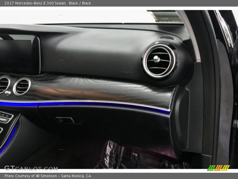 Black / Black 2017 Mercedes-Benz E 300 Sedan