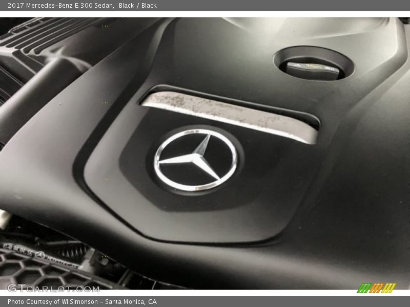 Black / Black 2017 Mercedes-Benz E 300 Sedan
