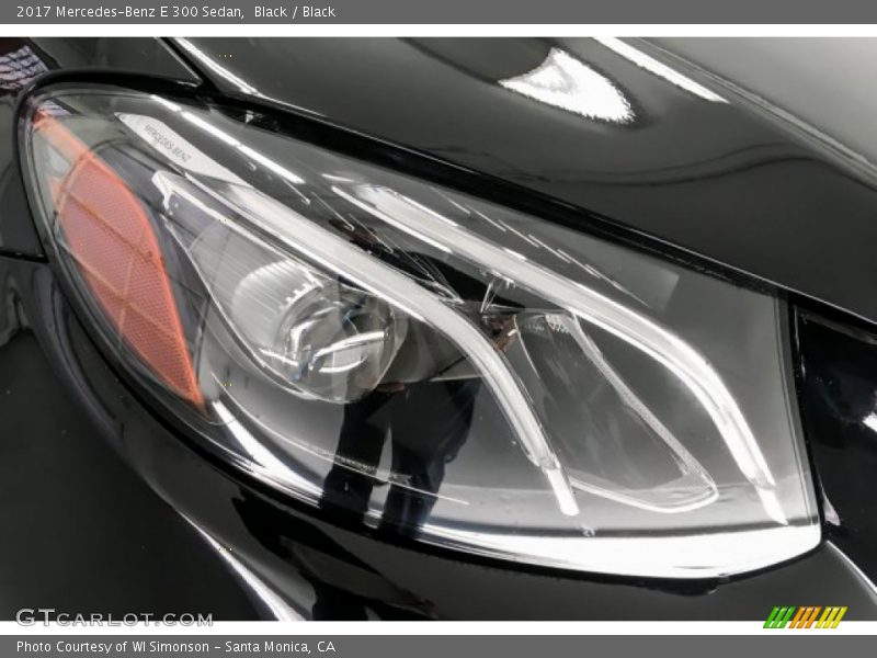 Black / Black 2017 Mercedes-Benz E 300 Sedan