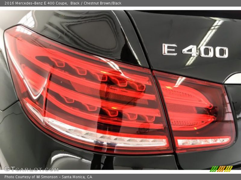 Black / Chestnut Brown/Black 2016 Mercedes-Benz E 400 Coupe