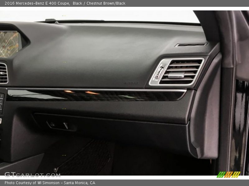 Black / Chestnut Brown/Black 2016 Mercedes-Benz E 400 Coupe