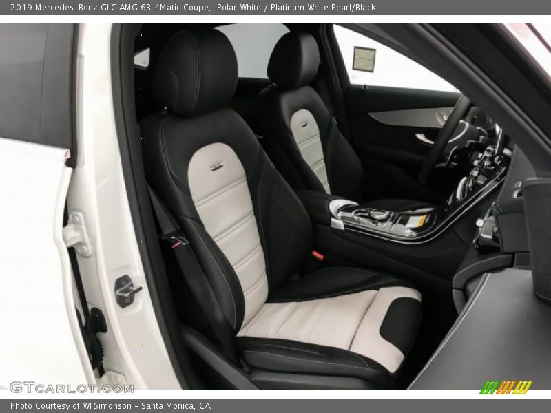  2019 GLC AMG 63 4Matic Coupe Platinum White Pearl/Black Interior