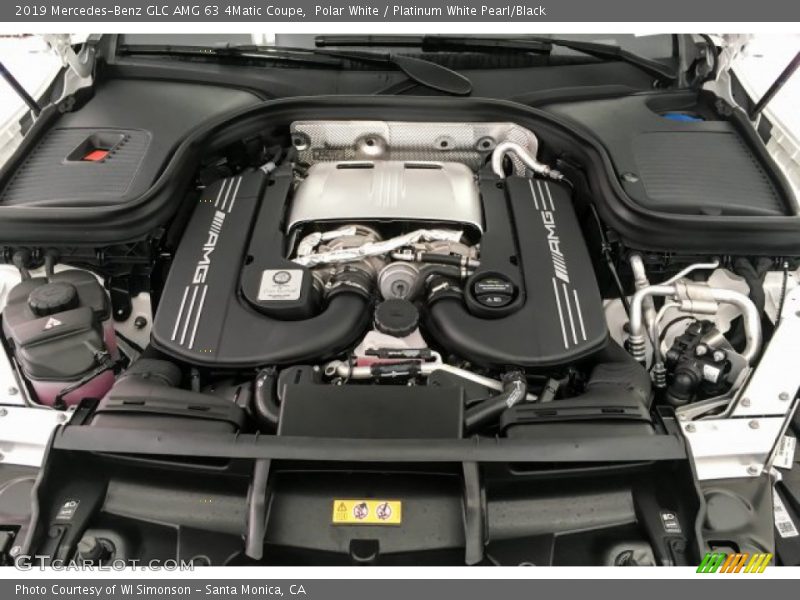  2019 GLC AMG 63 4Matic Coupe Engine - 4.0 Liter AMG biturbo DOHC 32-Valve VVT V8
