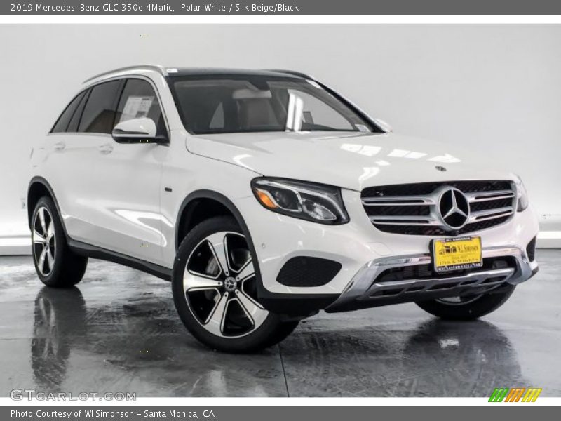 Polar White / Silk Beige/Black 2019 Mercedes-Benz GLC 350e 4Matic