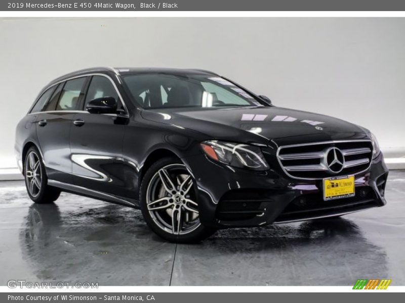 Black / Black 2019 Mercedes-Benz E 450 4Matic Wagon