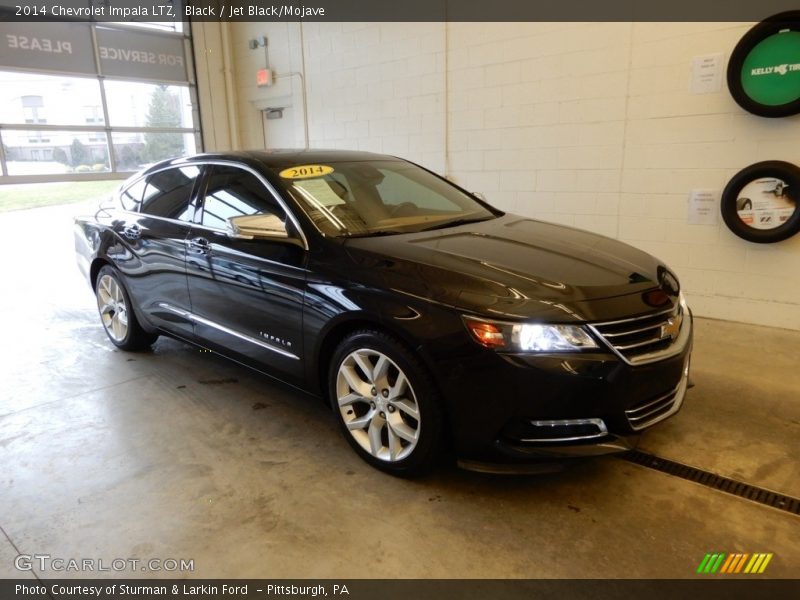 Black / Jet Black/Mojave 2014 Chevrolet Impala LTZ