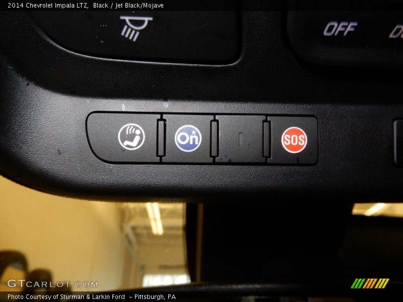 Black / Jet Black/Mojave 2014 Chevrolet Impala LTZ