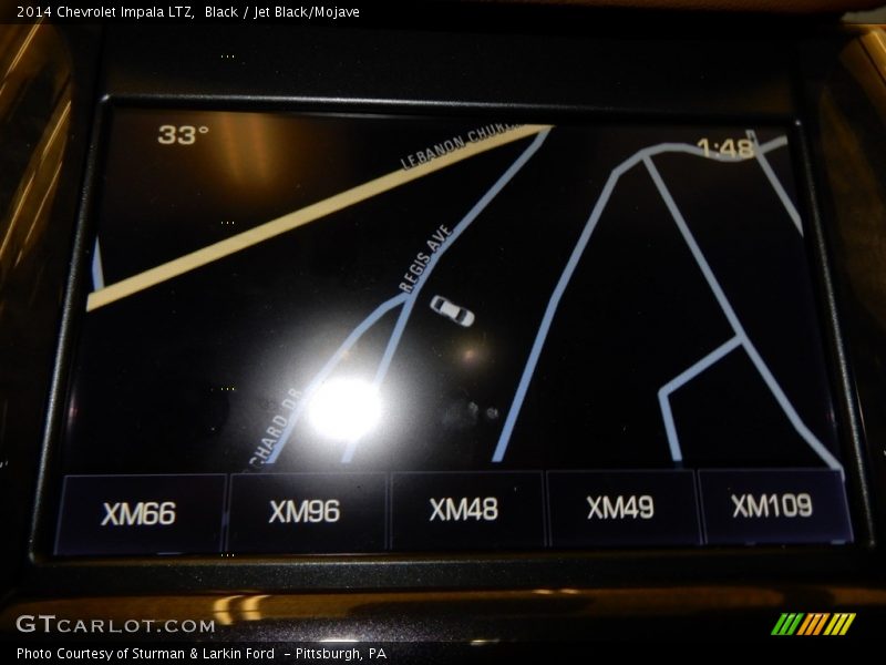 Black / Jet Black/Mojave 2014 Chevrolet Impala LTZ