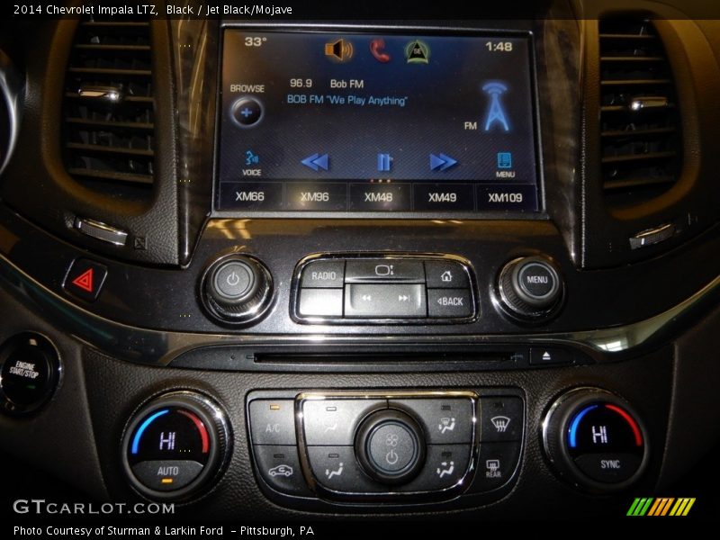 Black / Jet Black/Mojave 2014 Chevrolet Impala LTZ