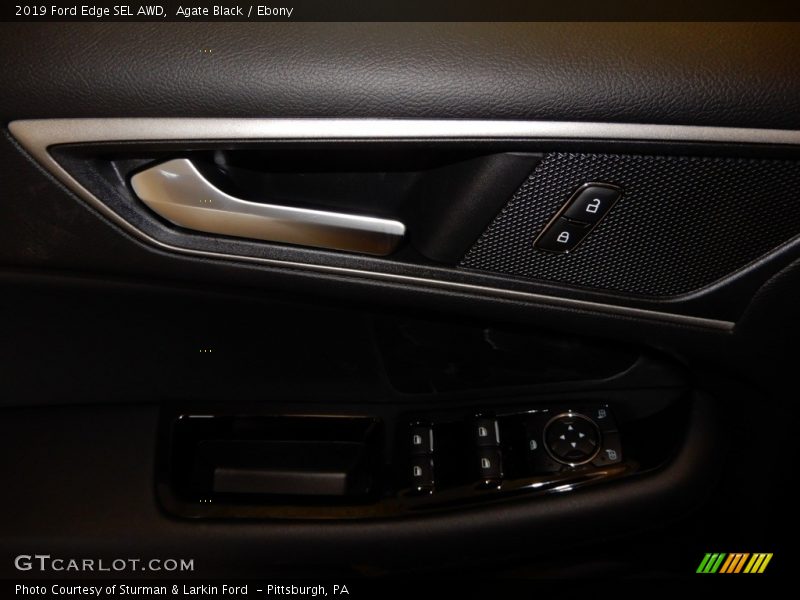 Agate Black / Ebony 2019 Ford Edge SEL AWD