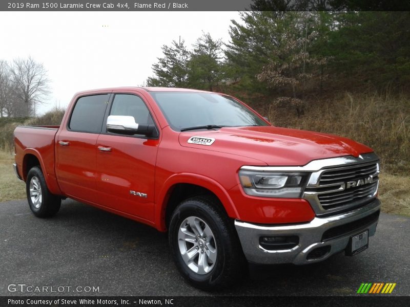 Flame Red / Black 2019 Ram 1500 Laramie Crew Cab 4x4