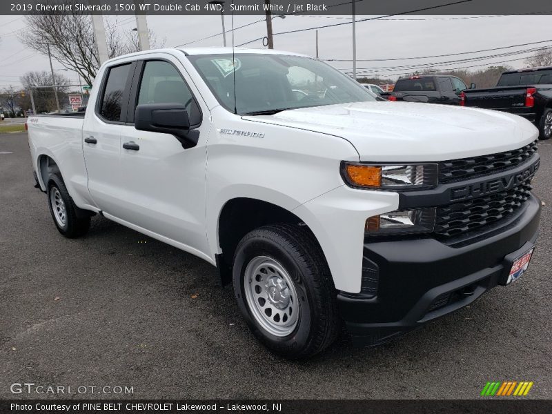Front 3/4 View of 2019 Silverado 1500 WT Double Cab 4WD