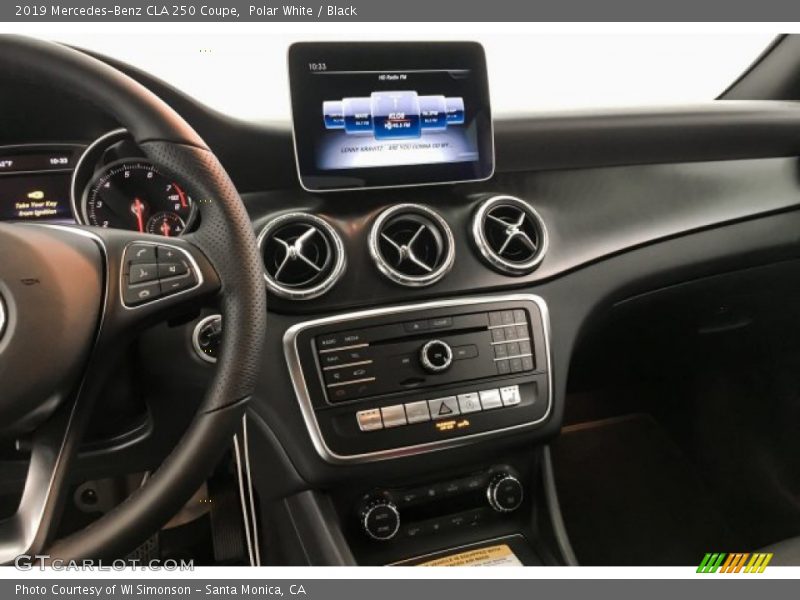 Polar White / Black 2019 Mercedes-Benz CLA 250 Coupe