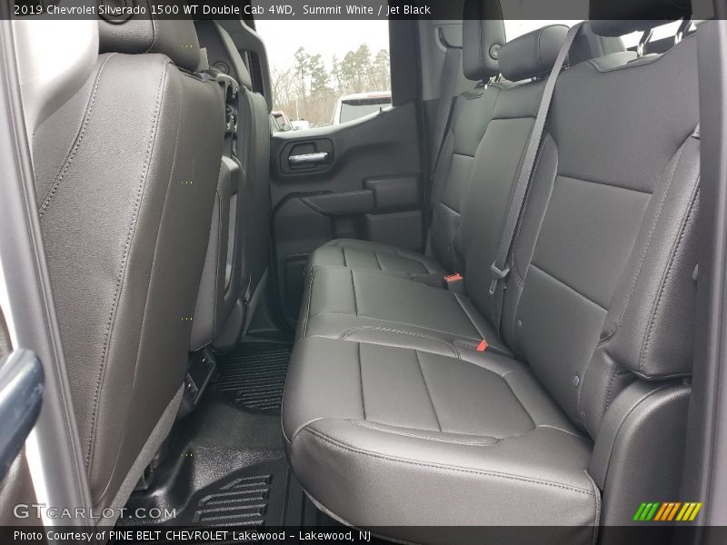 Rear Seat of 2019 Silverado 1500 WT Double Cab 4WD