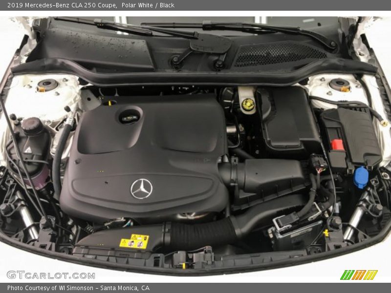 Polar White / Black 2019 Mercedes-Benz CLA 250 Coupe