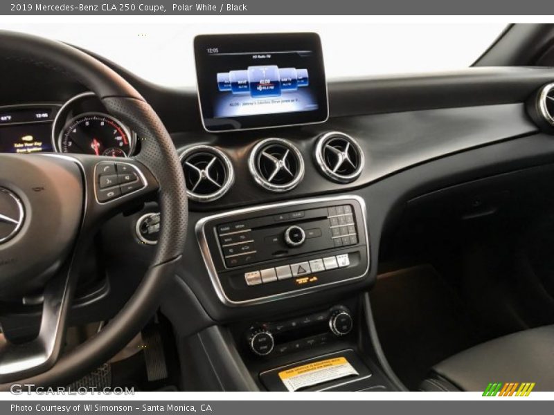 Polar White / Black 2019 Mercedes-Benz CLA 250 Coupe