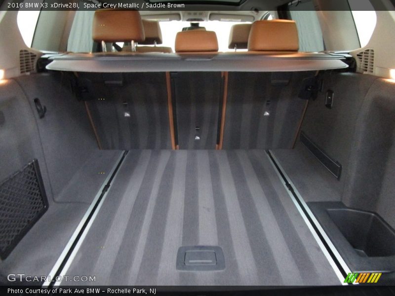 Space Grey Metallic / Saddle Brown 2016 BMW X3 xDrive28i