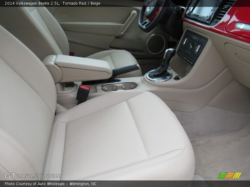 Tornado Red / Beige 2014 Volkswagen Beetle 2.5L