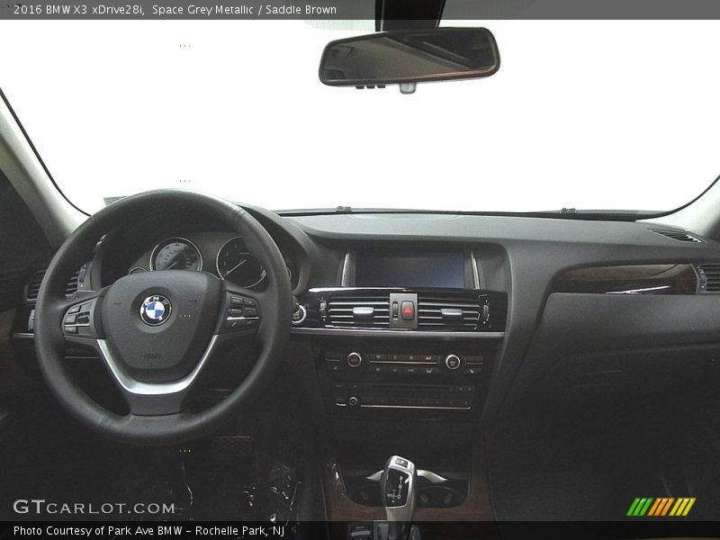 Space Grey Metallic / Saddle Brown 2016 BMW X3 xDrive28i