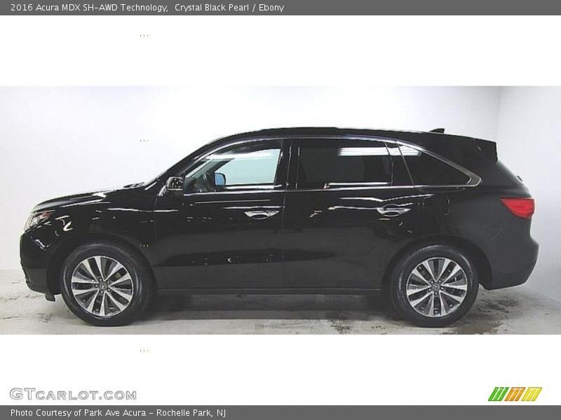 Crystal Black Pearl / Ebony 2016 Acura MDX SH-AWD Technology