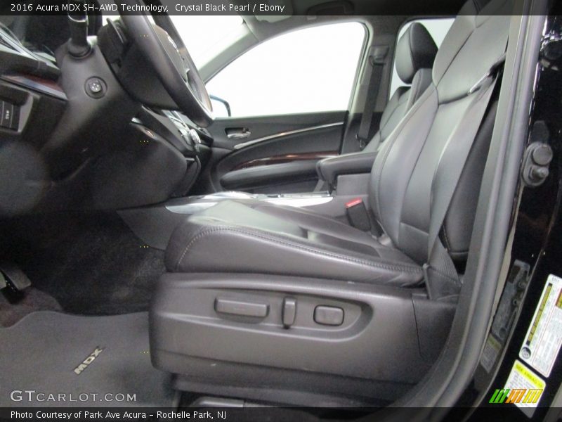 Crystal Black Pearl / Ebony 2016 Acura MDX SH-AWD Technology
