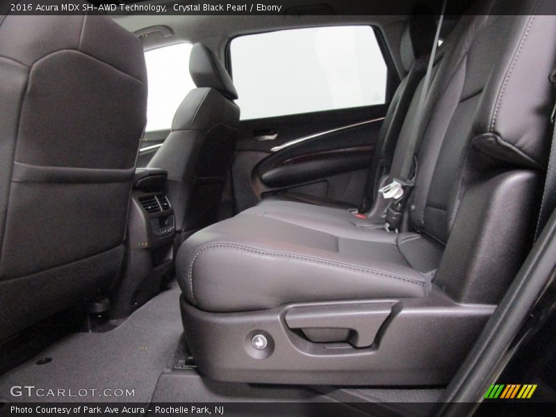 Crystal Black Pearl / Ebony 2016 Acura MDX SH-AWD Technology