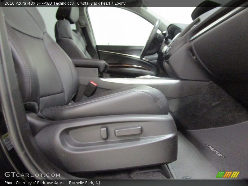 Crystal Black Pearl / Ebony 2016 Acura MDX SH-AWD Technology