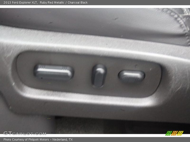 Ruby Red Metallic / Charcoal Black 2013 Ford Explorer XLT