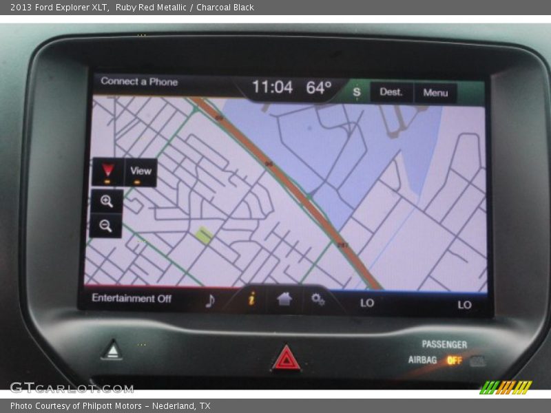 Ruby Red Metallic / Charcoal Black 2013 Ford Explorer XLT