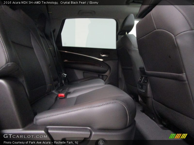 Crystal Black Pearl / Ebony 2016 Acura MDX SH-AWD Technology