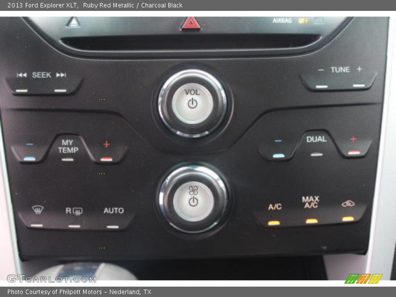 Ruby Red Metallic / Charcoal Black 2013 Ford Explorer XLT