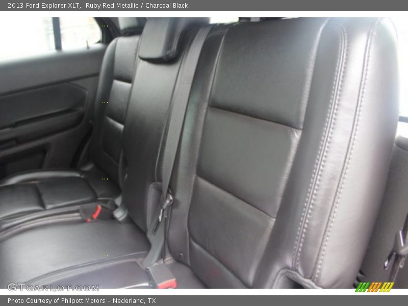 Ruby Red Metallic / Charcoal Black 2013 Ford Explorer XLT