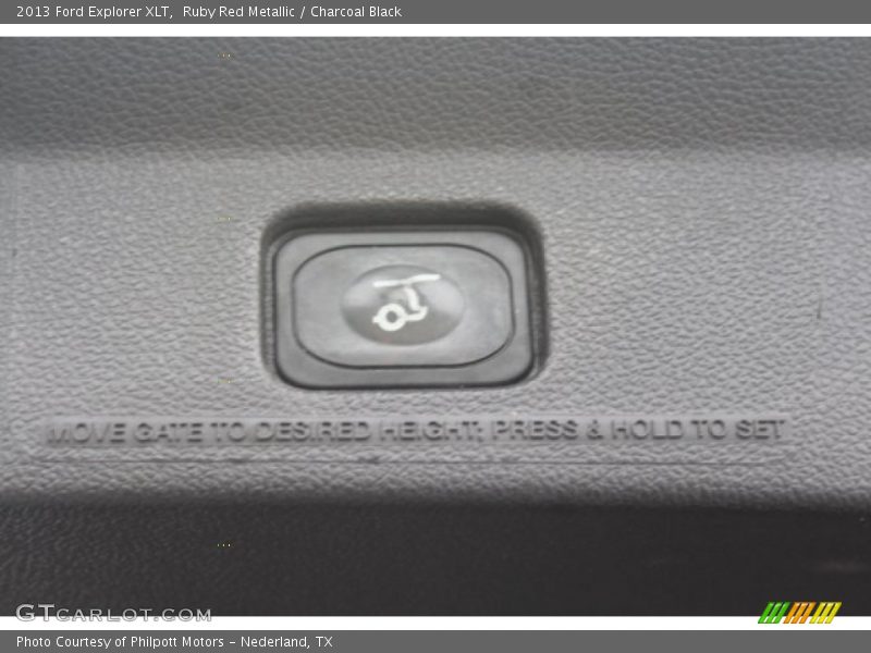 Ruby Red Metallic / Charcoal Black 2013 Ford Explorer XLT