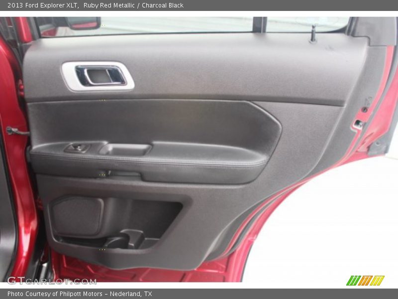 Ruby Red Metallic / Charcoal Black 2013 Ford Explorer XLT