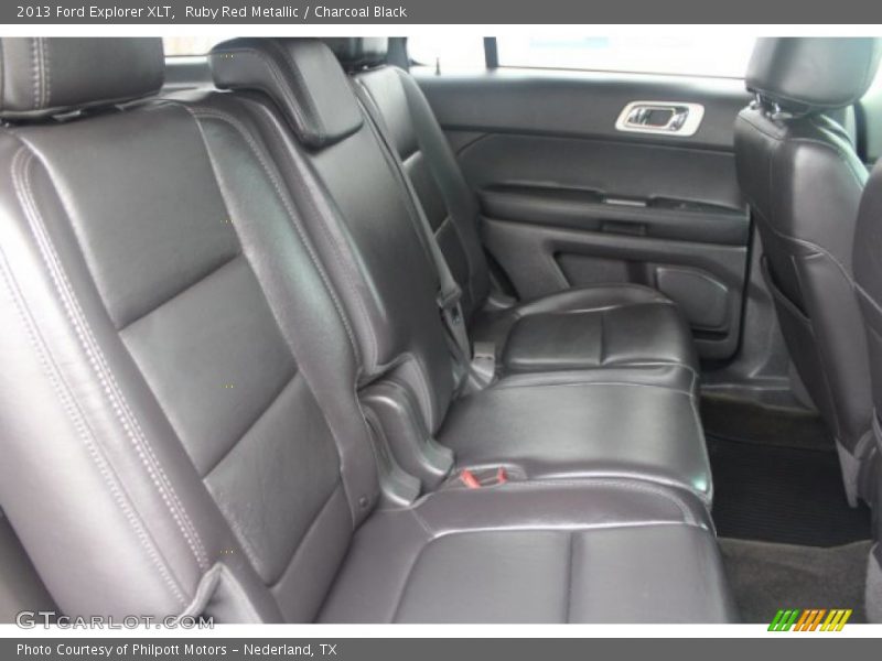 Ruby Red Metallic / Charcoal Black 2013 Ford Explorer XLT