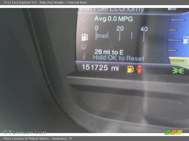Ruby Red Metallic / Charcoal Black 2013 Ford Explorer XLT