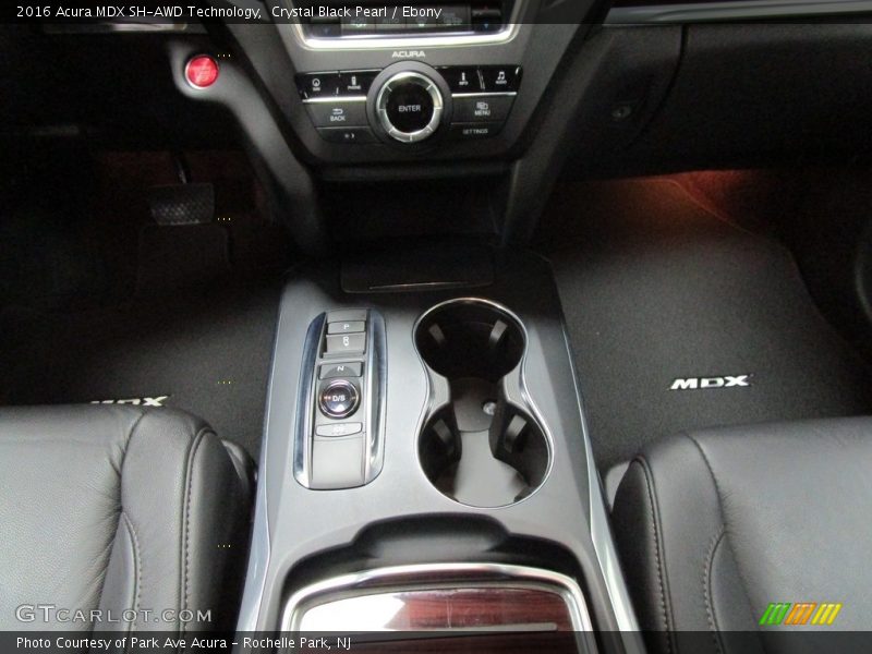 Crystal Black Pearl / Ebony 2016 Acura MDX SH-AWD Technology