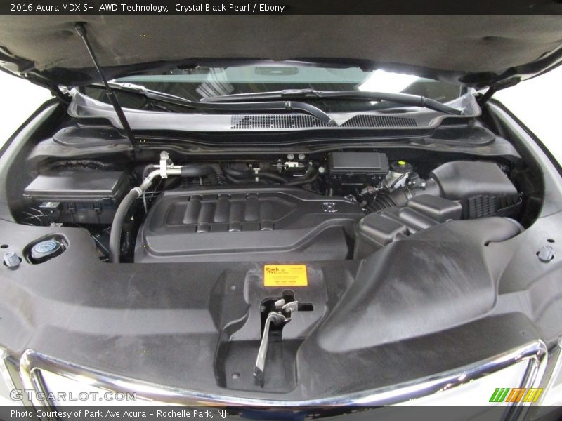 Crystal Black Pearl / Ebony 2016 Acura MDX SH-AWD Technology