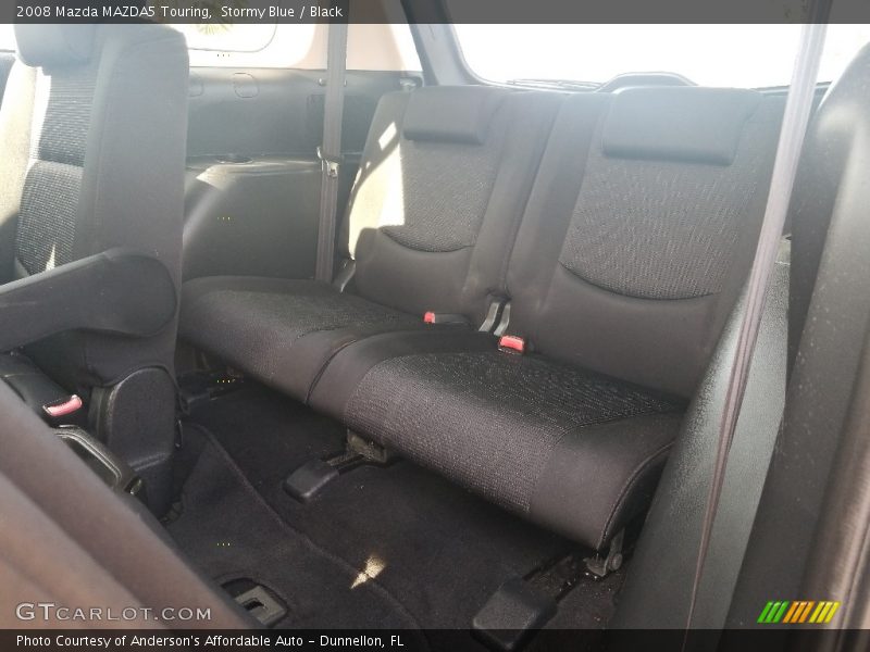 Stormy Blue / Black 2008 Mazda MAZDA5 Touring