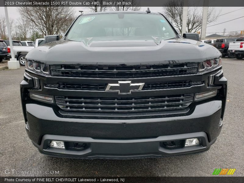 Black / Jet Black 2019 Chevrolet Silverado 1500 RST Double Cab 4WD