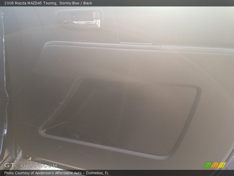 Stormy Blue / Black 2008 Mazda MAZDA5 Touring