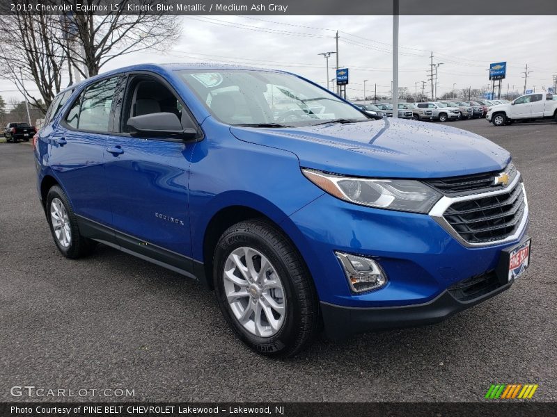 Kinetic Blue Metallic / Medium Ash Gray 2019 Chevrolet Equinox LS