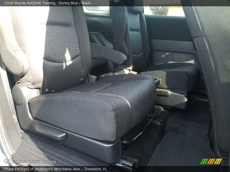 Stormy Blue / Black 2008 Mazda MAZDA5 Touring