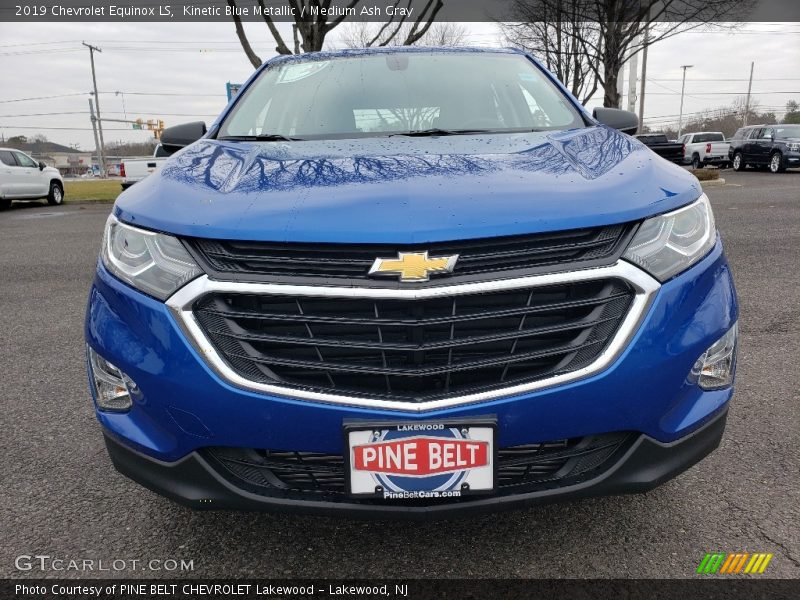 Kinetic Blue Metallic / Medium Ash Gray 2019 Chevrolet Equinox LS