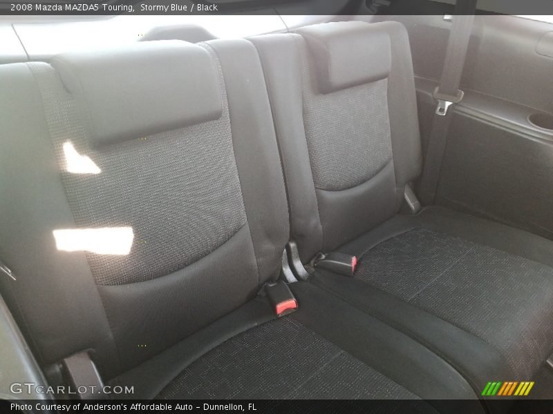 Stormy Blue / Black 2008 Mazda MAZDA5 Touring